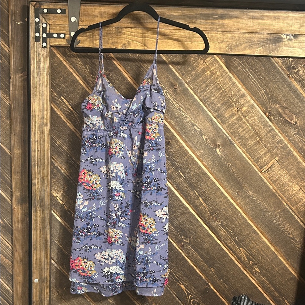 American Eagle Outfitters Purple Floral Dress